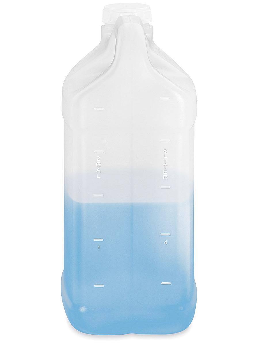 2 1/2 Gallon Natural Clear Jugs Case of 12 R99498
