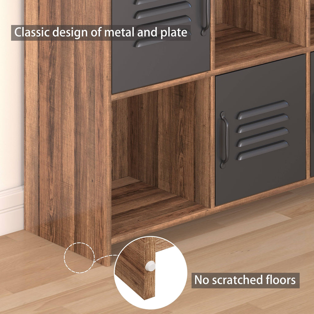 Modern Cube Bookcase with Shelf S33800