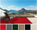 Red 100% UV Olefin Indoor/Outdoor Area Rugs T7944