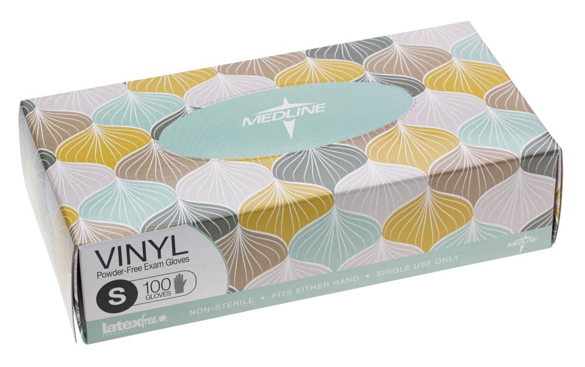 Small Vinyl Powder Free Exam Gloves, 1000/Case D6242