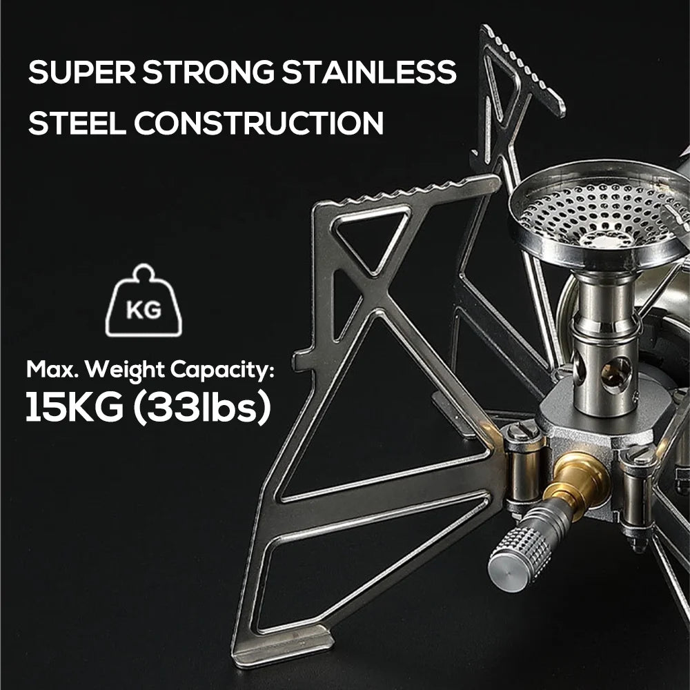 Collapsible Stainless Steel Outdoor Stove 3300W W22007