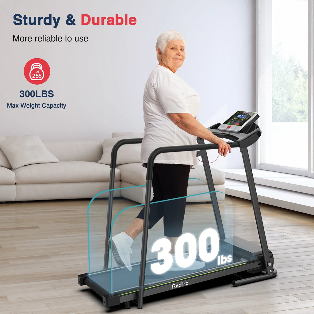 Folding Treadmill Walking Machine 2.25HP Q955772
