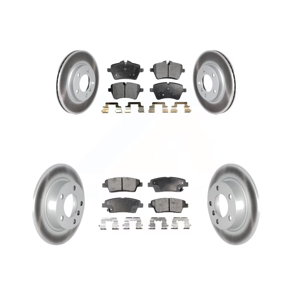 Coated Disc Brake Rotors And Ceramic Pads Kit For Mini Cooper Countryman Paceman R322882