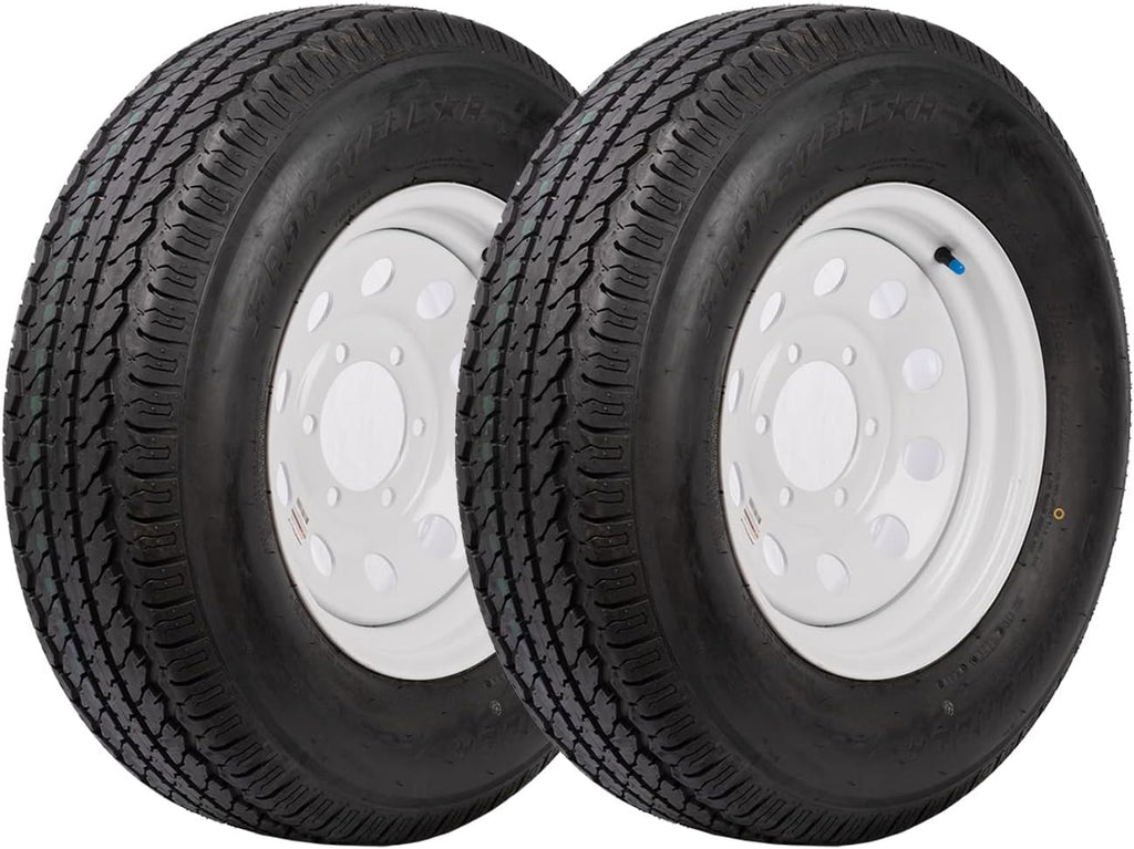 ST225/75R15 White Trailer Tire (2) V670096