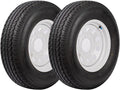 ST225/75R15 White Trailer Tire (2) V670096