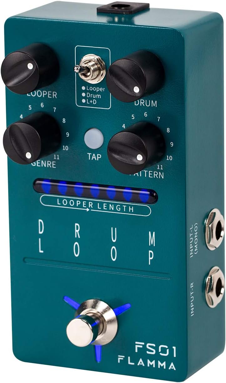 7 Storable Preset Slots Reverb Guitar Pedal N3475