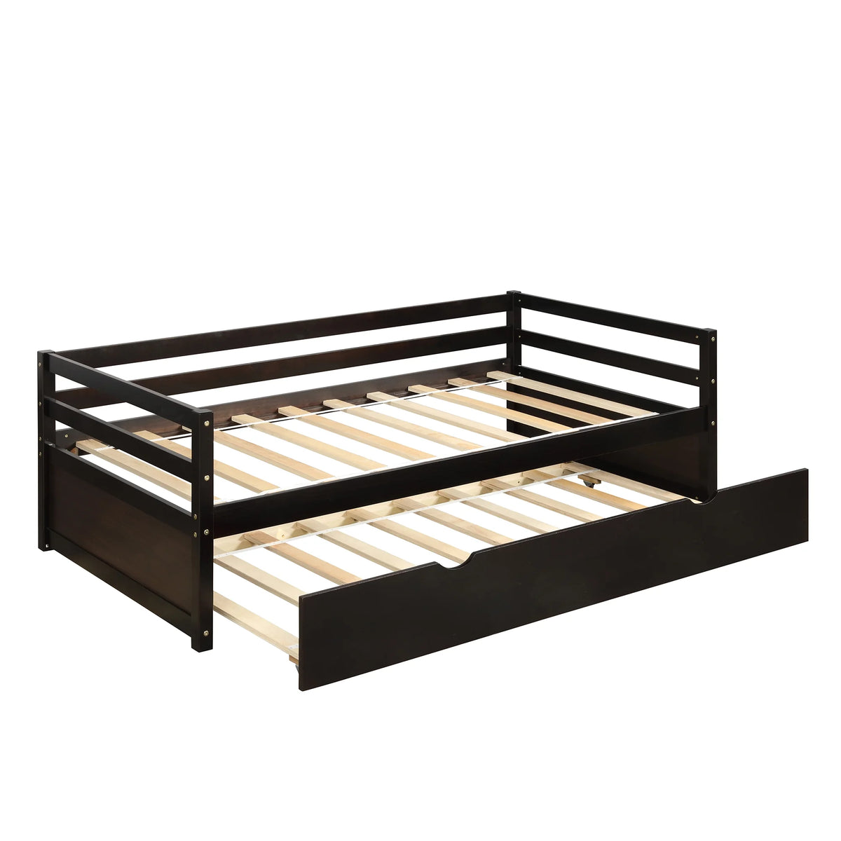 Convertible Pull Out Double Bed Sofa Bed with Roller Shelf V5199