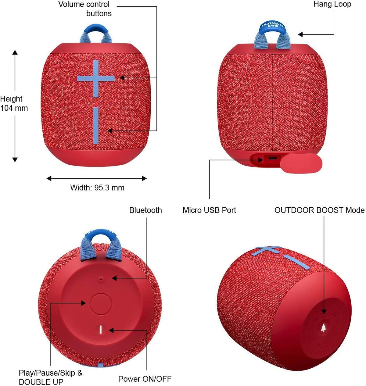 Portable Bluetooth Speaker J50197