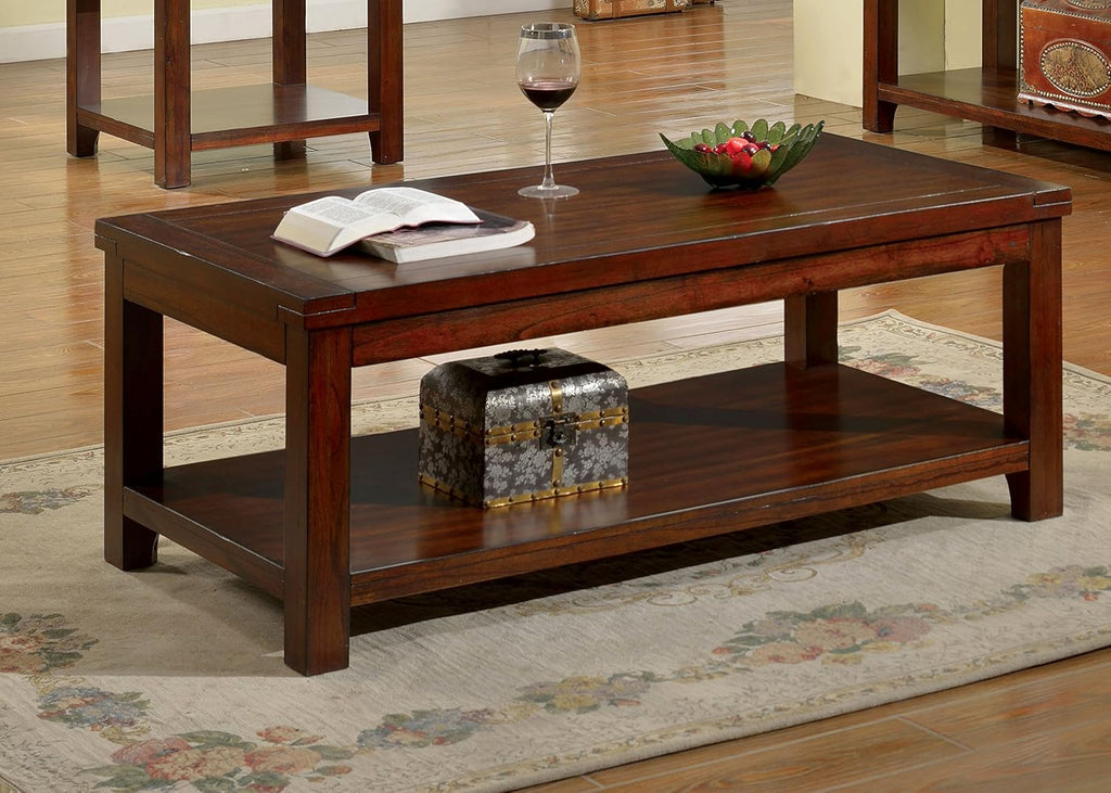 3-Piece Wood Coffee Table Set B936