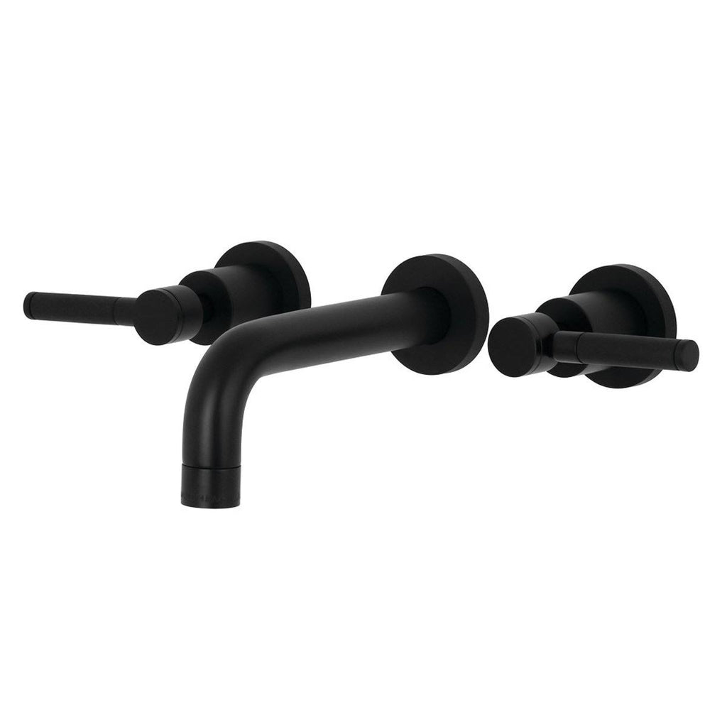 2-Handle Wall Mount Bathroom Faucet, Polished Nickel O983015