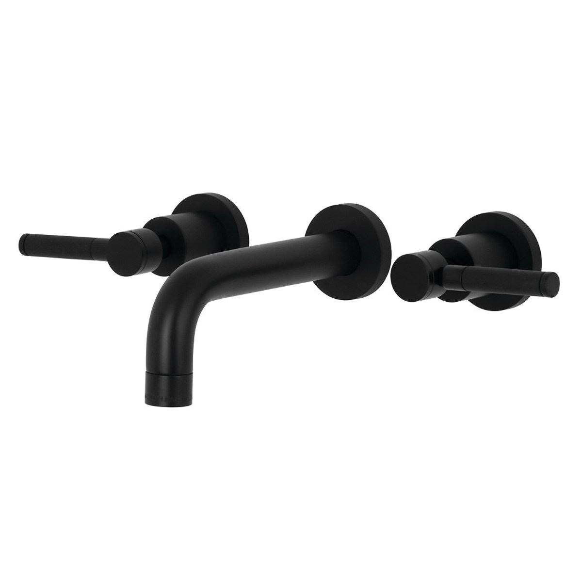 2-Handle Wall Mount Bathroom Faucet, Polished Nickel O983015