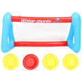 Inflatable Pool Float Set with Volleyball Net and Volleyballs Z394301