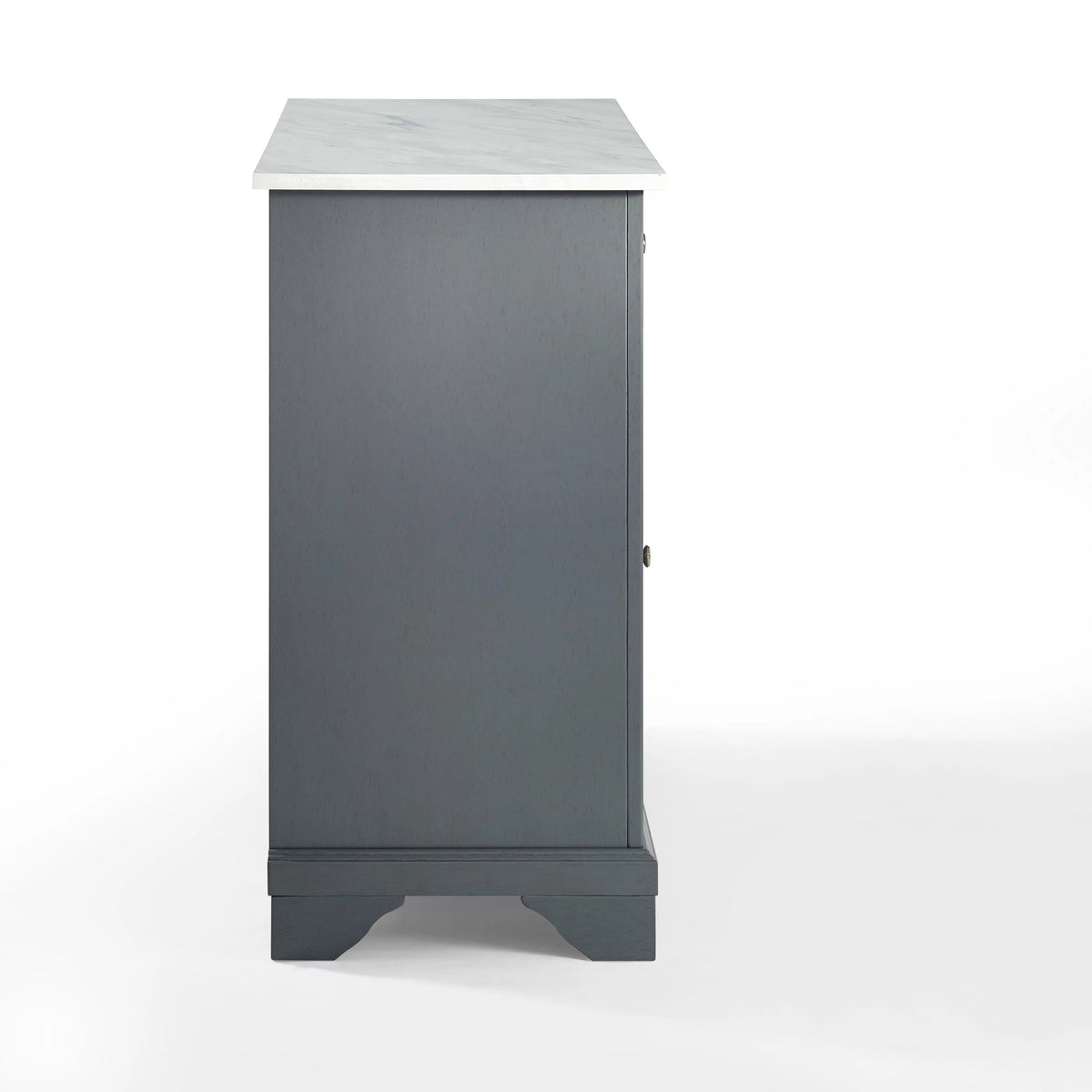 Gray Wood Kitchen Island Q350114