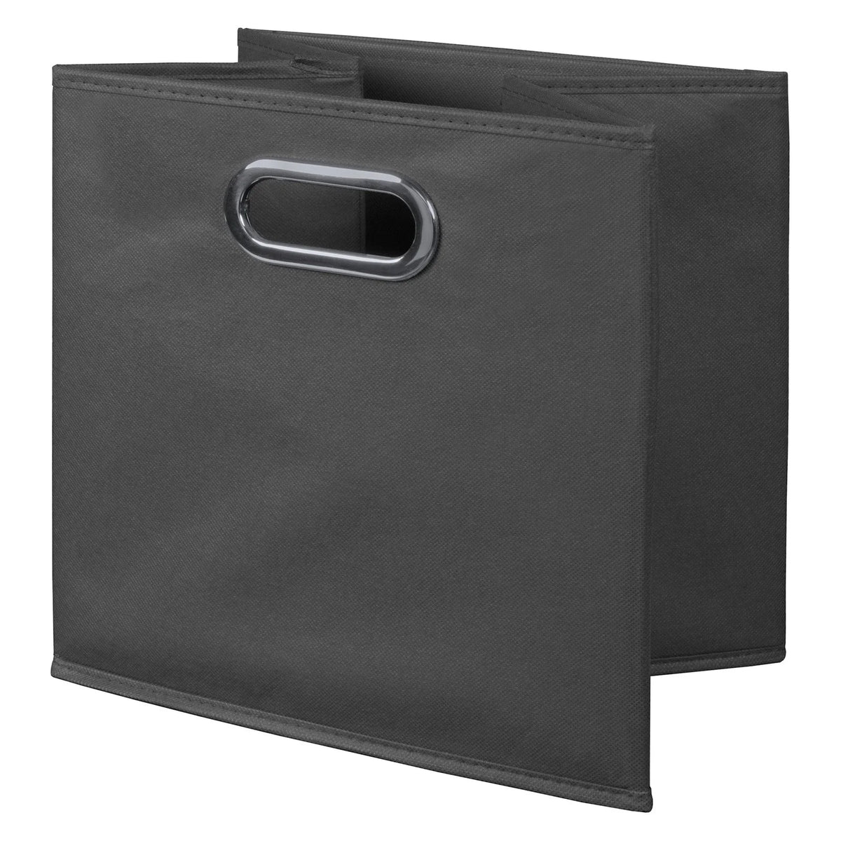 White Storage Sets with Foldable Fabric Storage Bins Y902793