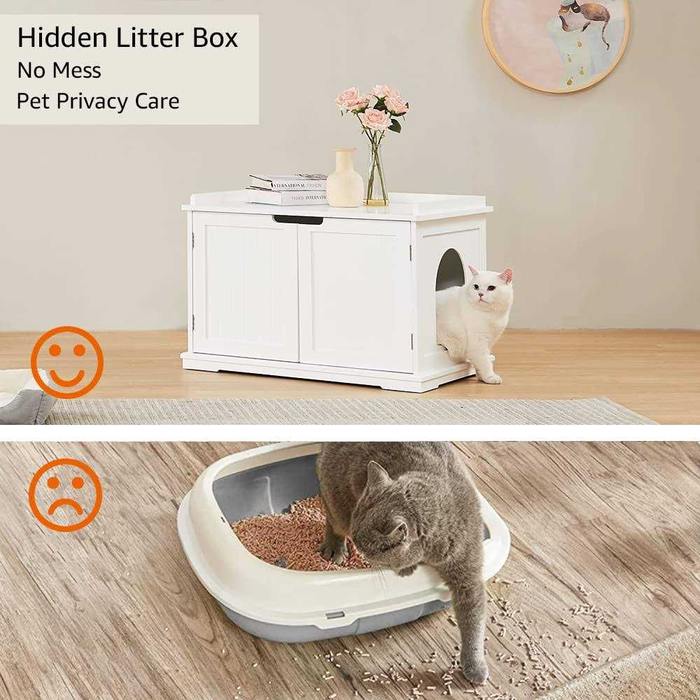 Cat Litter Box Cover E8267