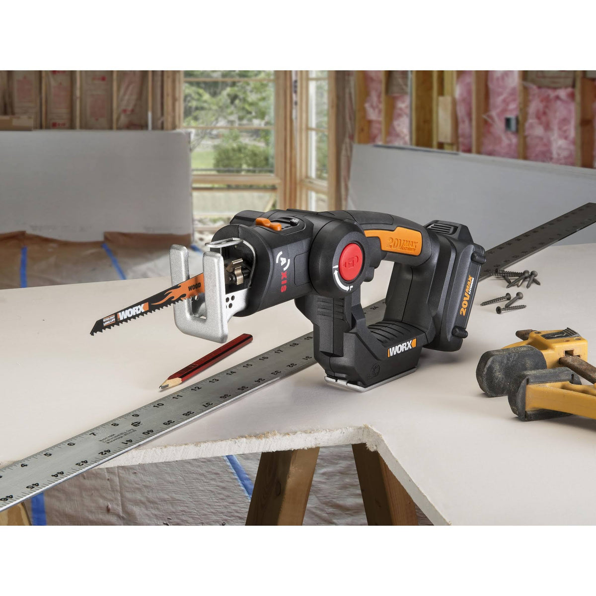 20V 2-in-1 Reciprocating Saw and Jigsaw J7452