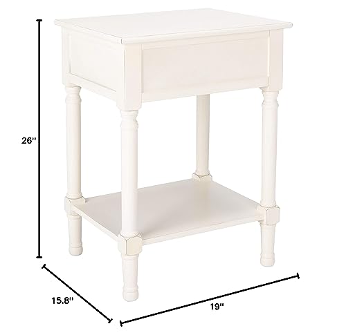 Black 1-Drawer Accent Table A71265