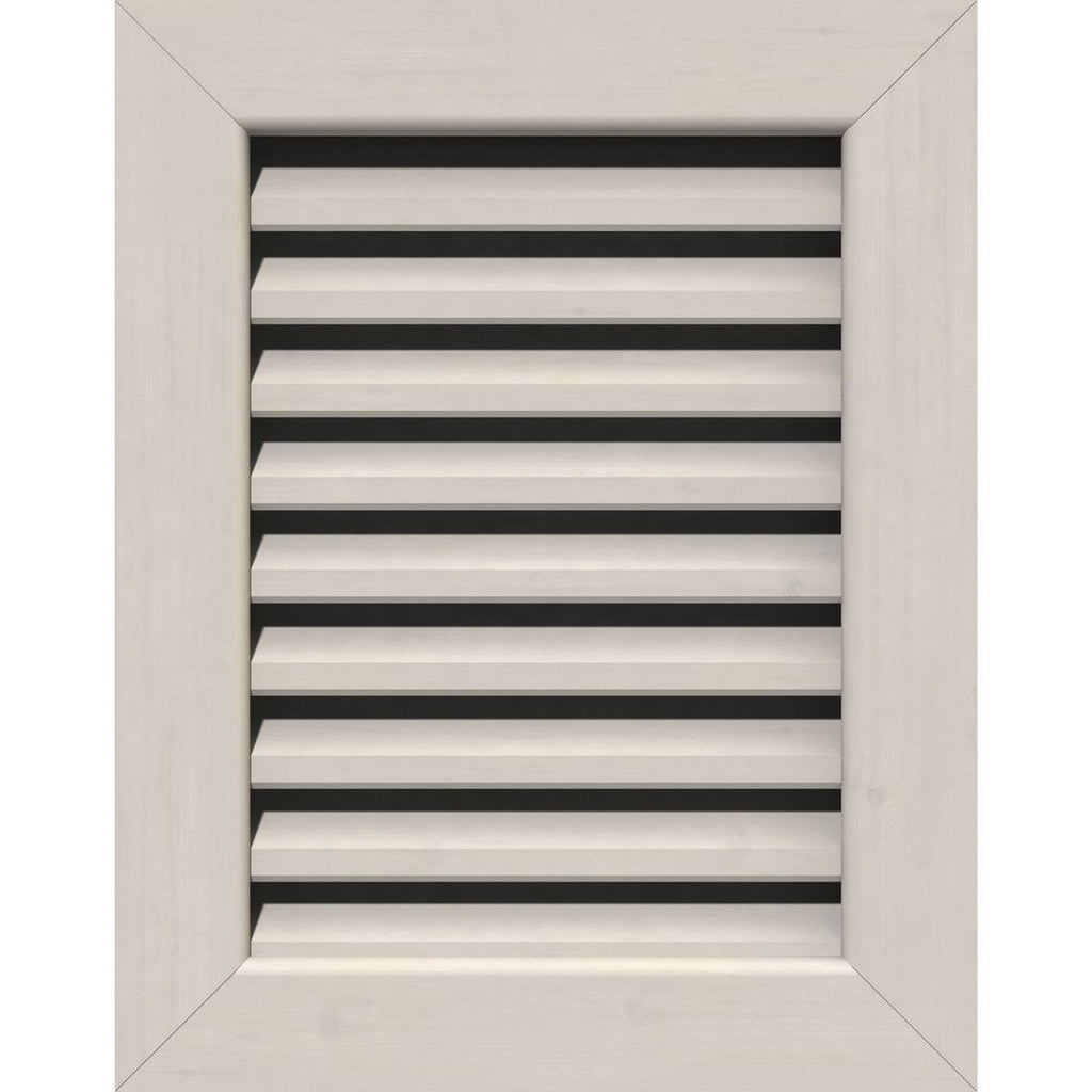 20 inch x 18 inch Primed Western Red Cedar Gable Vent U521