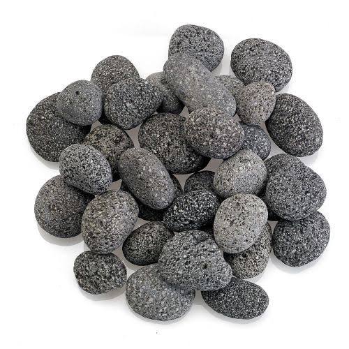 Gray Lava Stone 55 lbs Bulk Bag V399838