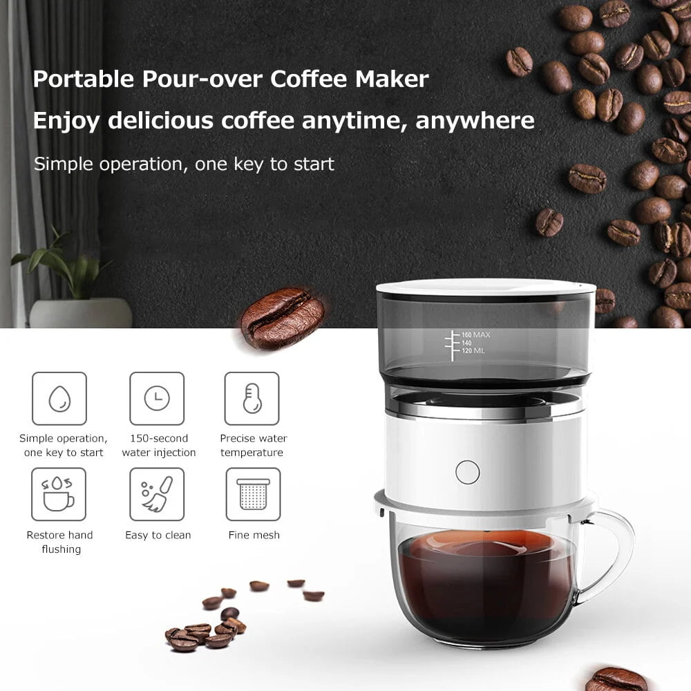 Portable Mini Electric Espresso Coffee Maker U620