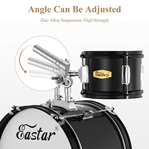 16 inch 5-Piece Junior Drum Kit Metallic Black S8690