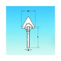 Modified Air Sampling Cane with Side Sample Port I1321