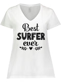 Surfer V-Neck T-Shirt E210