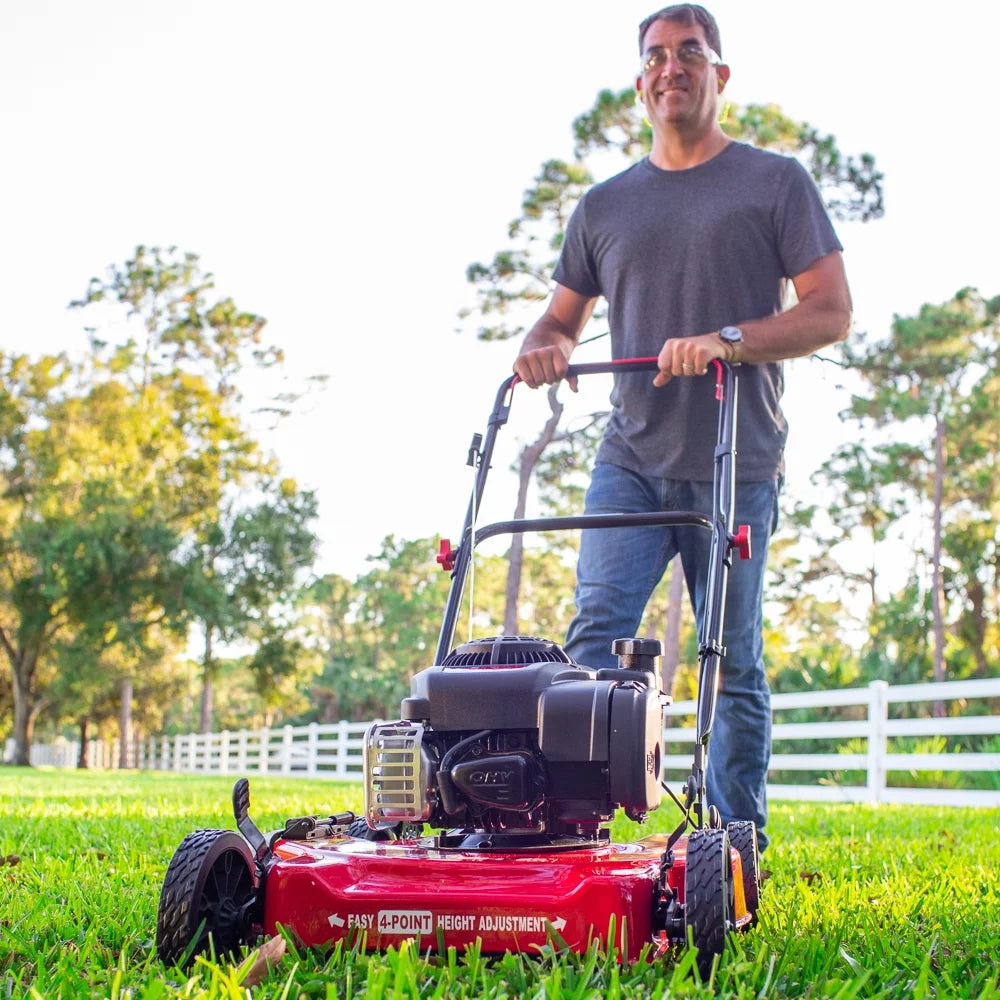 20-inch 125cc Gas Push Mower W272