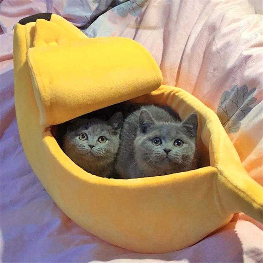 Banana Shape Cat Bed L25599