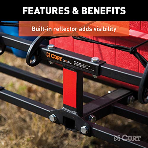 48 x 20-Inch Black Steel Cargo Carrier I273599