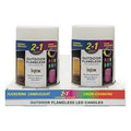 4 x 8 in. Outdoor Flameless Plastic Candle R7459