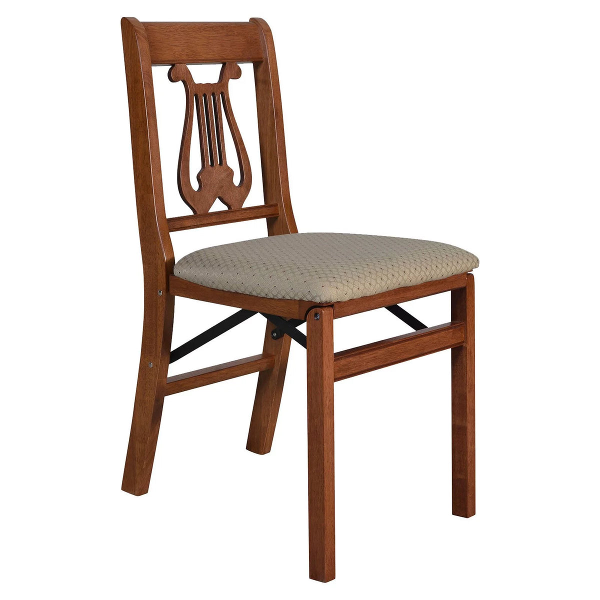 Light Cherry Folding Chair 2 Pack V5781