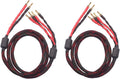 1.5M Bi-Wire Speaker Cable with Banana Plugs, Pack of 2 N595