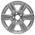 17 inch 5 Lug Silver Aluminum Wheel Rim H96053