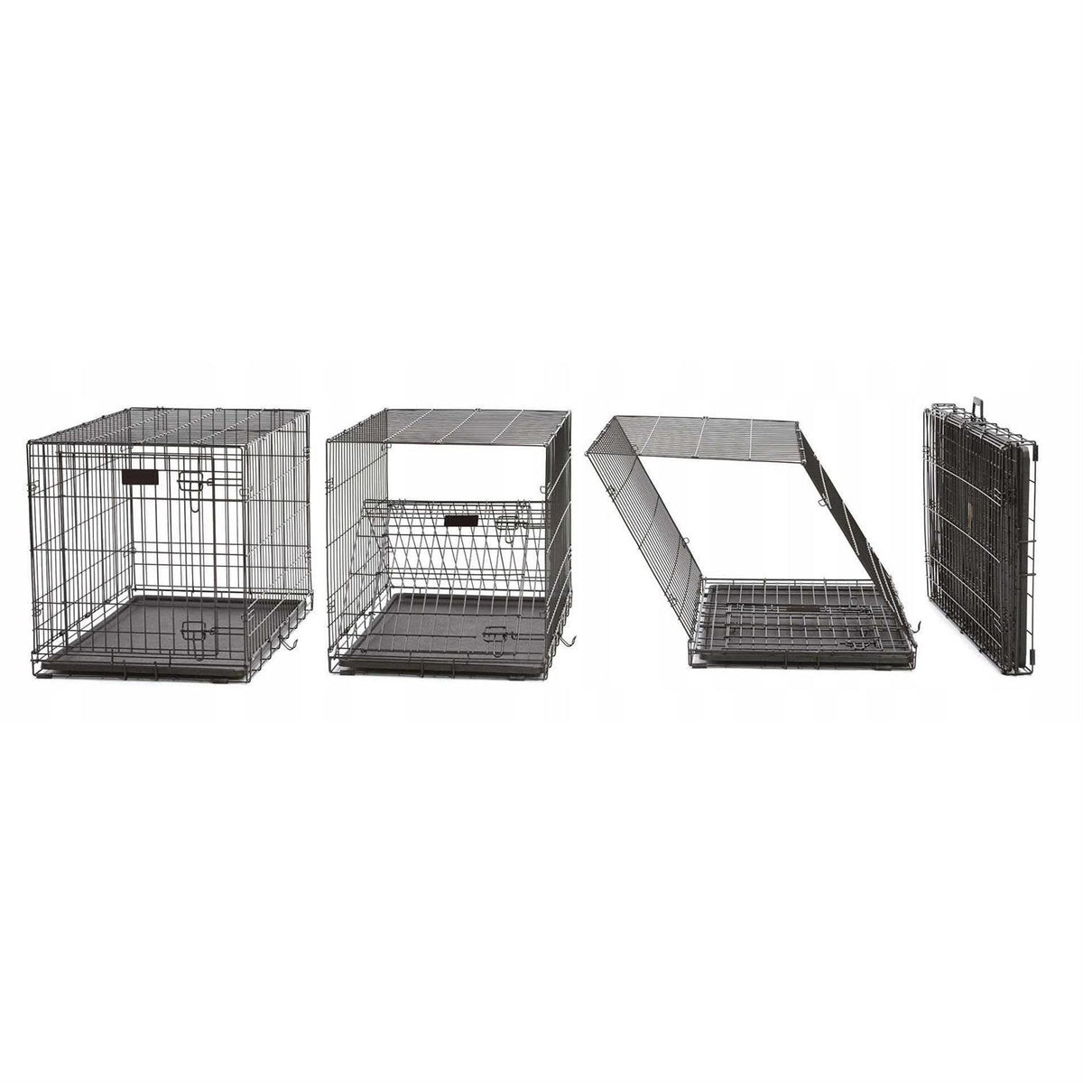 Double Door Dog Crate D170