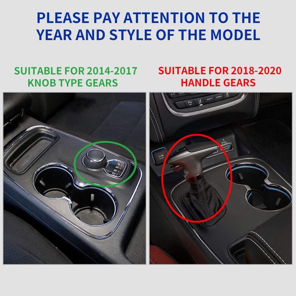 Carbon Fiber Gear Shift Panel Trim For Dodge Durango (2014-2017) P776678