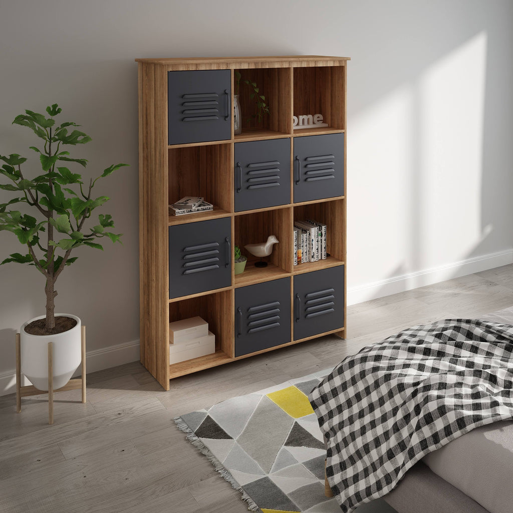 Modern Cube Bookcase with Shelf S33800