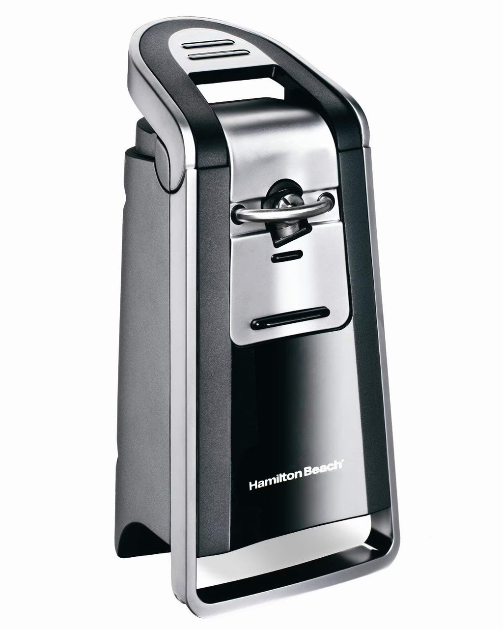 Black and Chrome Can Opener Q3188