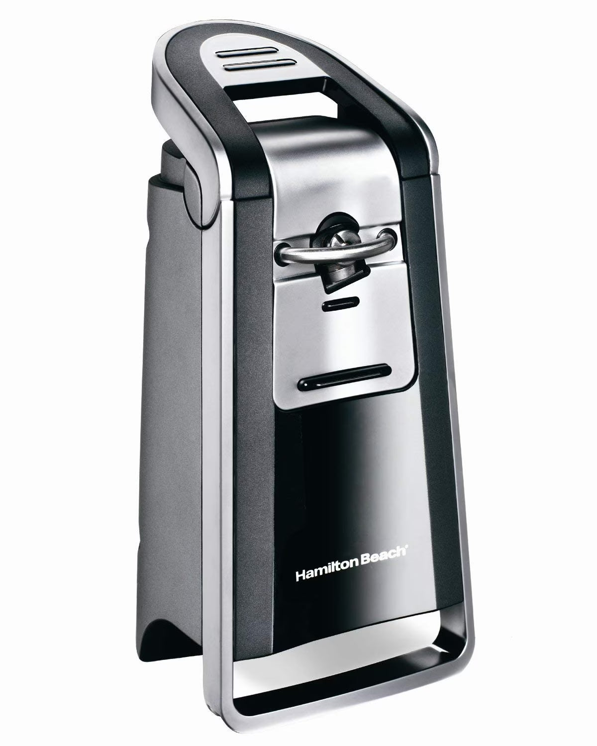 Black and Chrome Can Opener Q3188