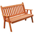 Pine 5' Traditional English Garden Bench Z1503