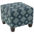 Teal Ottoman Q90583