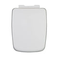 Square Toilet Seat with Adjustable Hinges W695