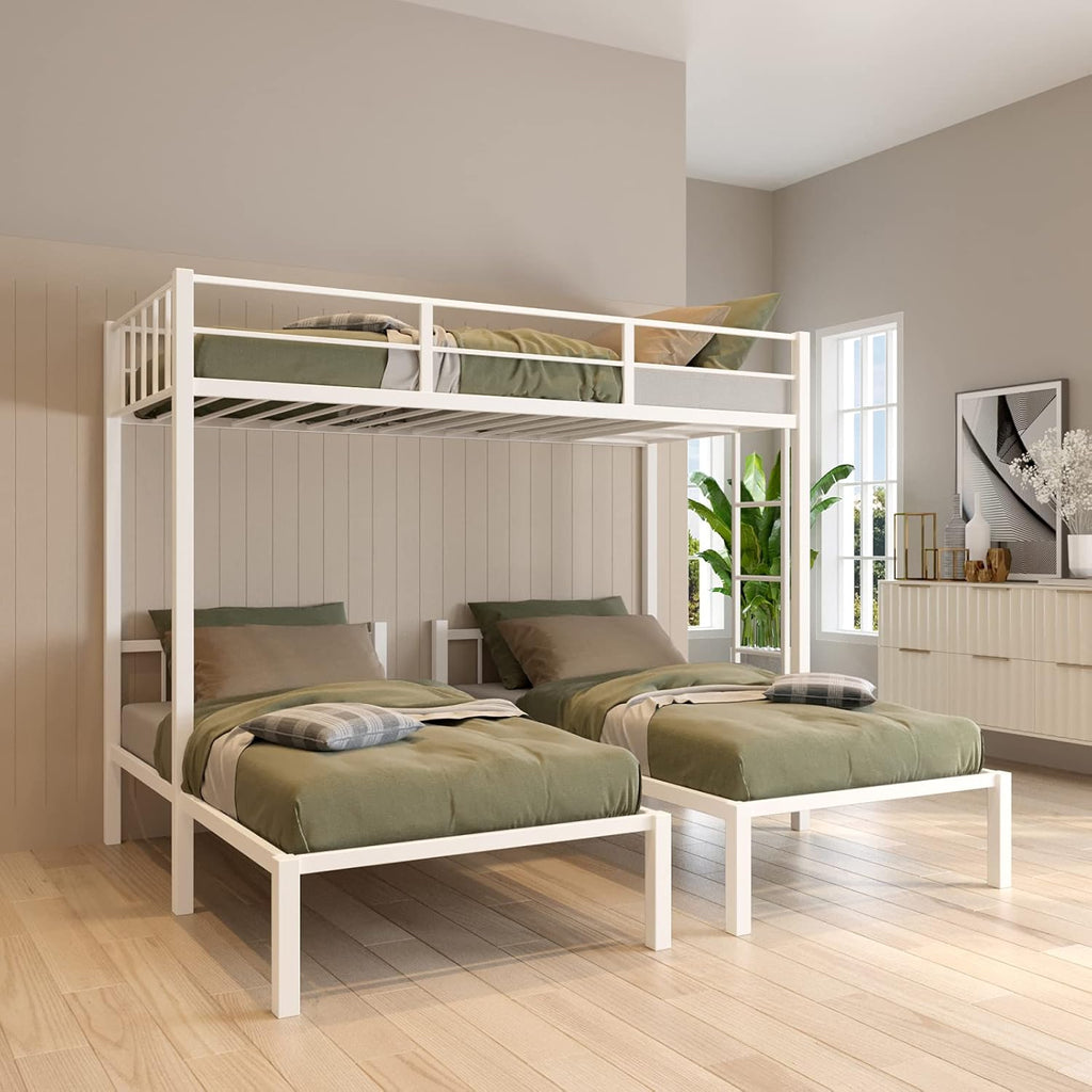 Twin Over Twin & Twin Triple Bunk Beds L7346