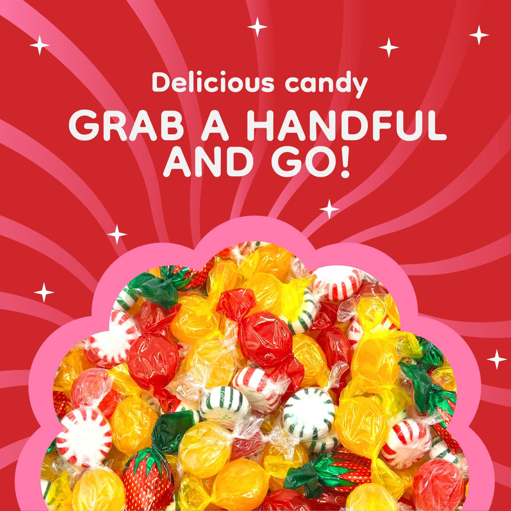 American Old-Fashioned Hard Candy Assortment, Individually Wrapped (1 Pound Bag) Q3707