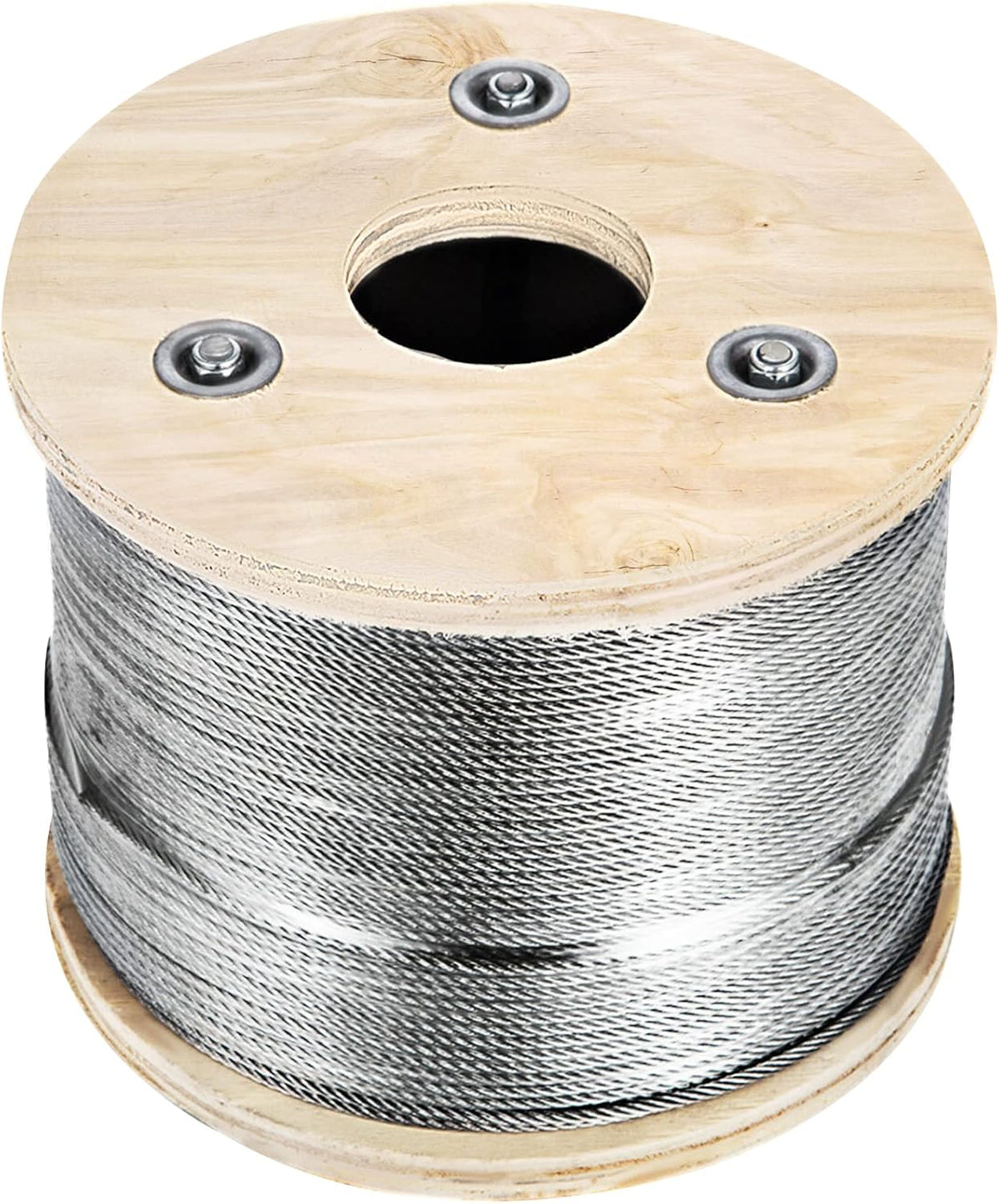 Stainless Steel Cable Railing 1/8 x 500 ft 316 Marine Grade Pack of 2 L8371