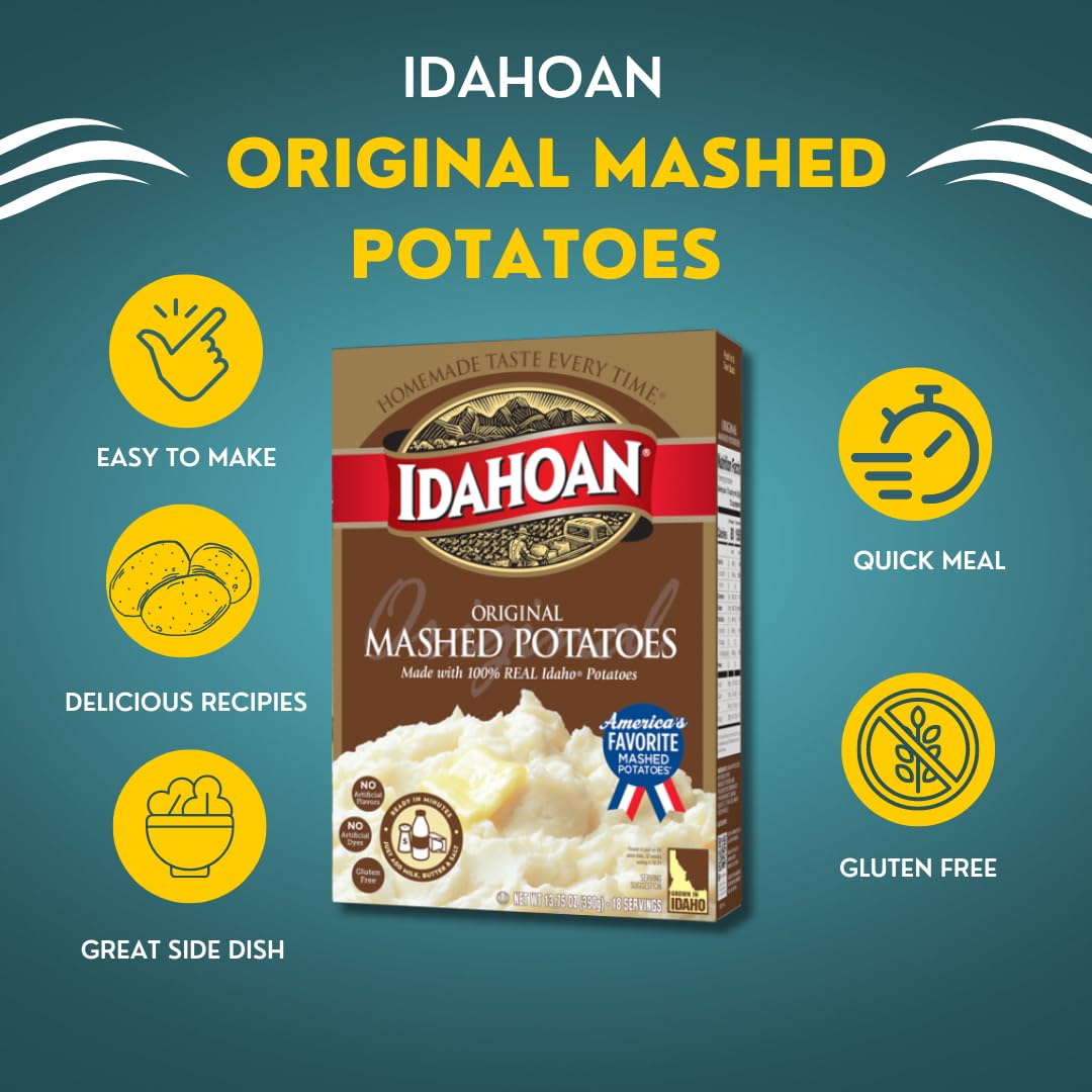 Gluten Free Instant Mashed Potatoes, Bulk 2 Pack M83752