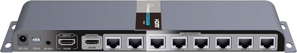 1080P 1x4 HDMI Splitter Over Cat6 Extender with IR R86832