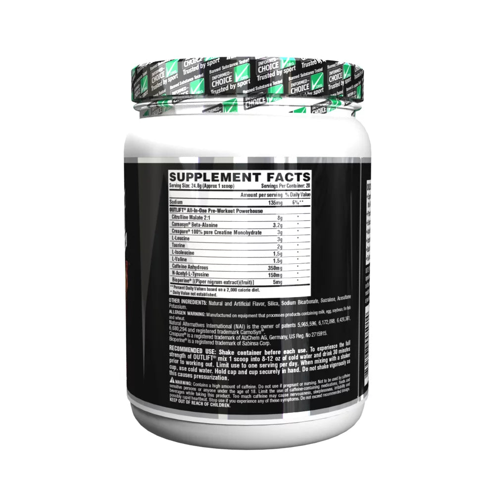 20 Servings Pre-Workout Powder I175