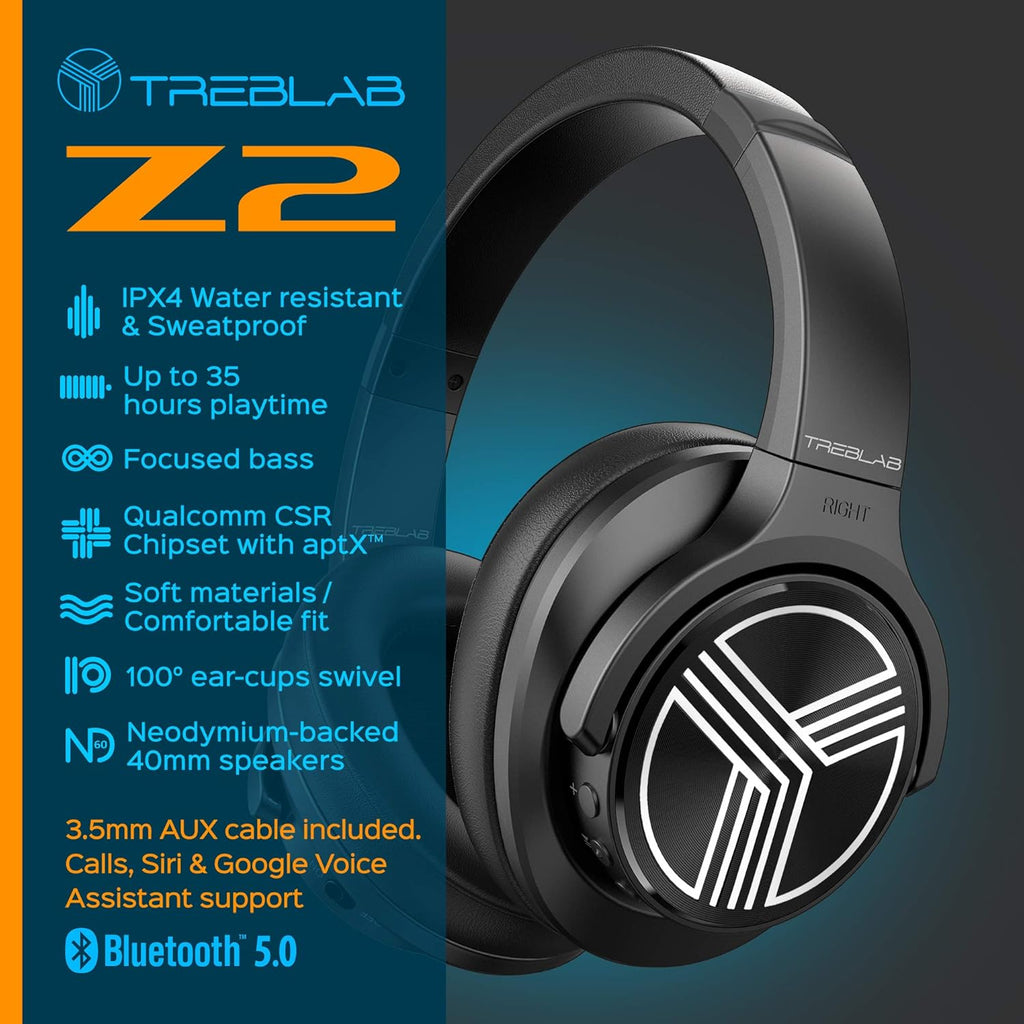 Over Ear Workout Headphones with Microphone C460494