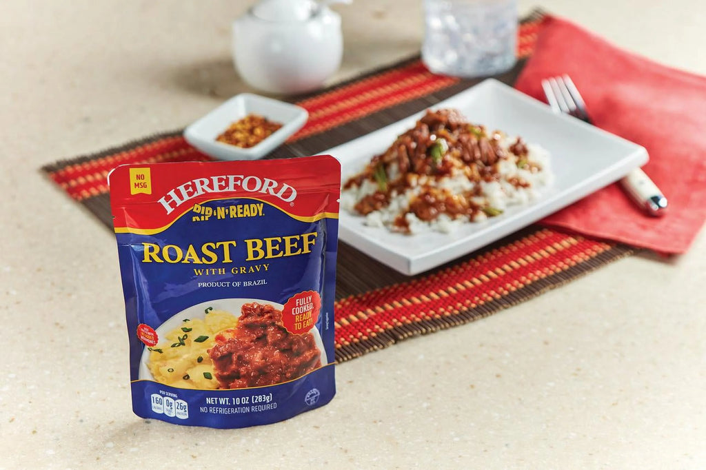 10 oz Fully Cooked Roast Beef with Gravy L31438